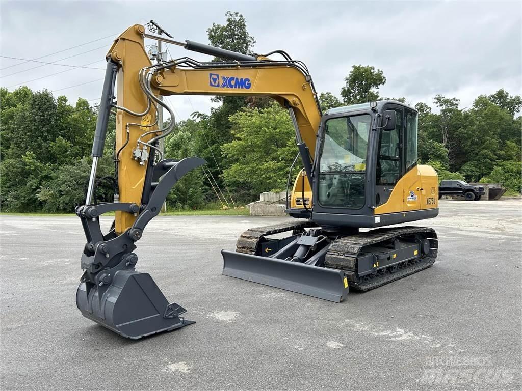 XCMG XE75U Kāpurķēžu ekskavatori