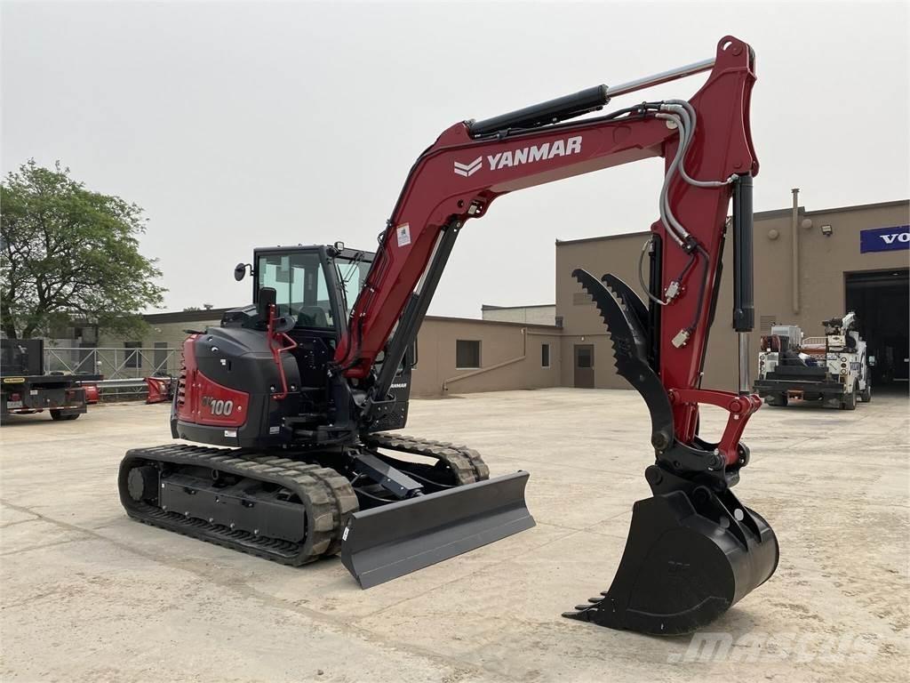 Yanmar SV100-2A Kāpurķēžu ekskavatori
