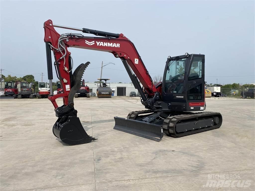 Yanmar VIO80 Kāpurķēžu ekskavatori