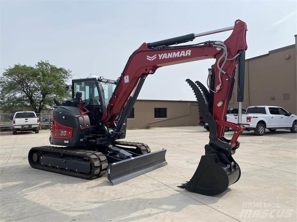 Yanmar VIO80 Kāpurķēžu ekskavatori