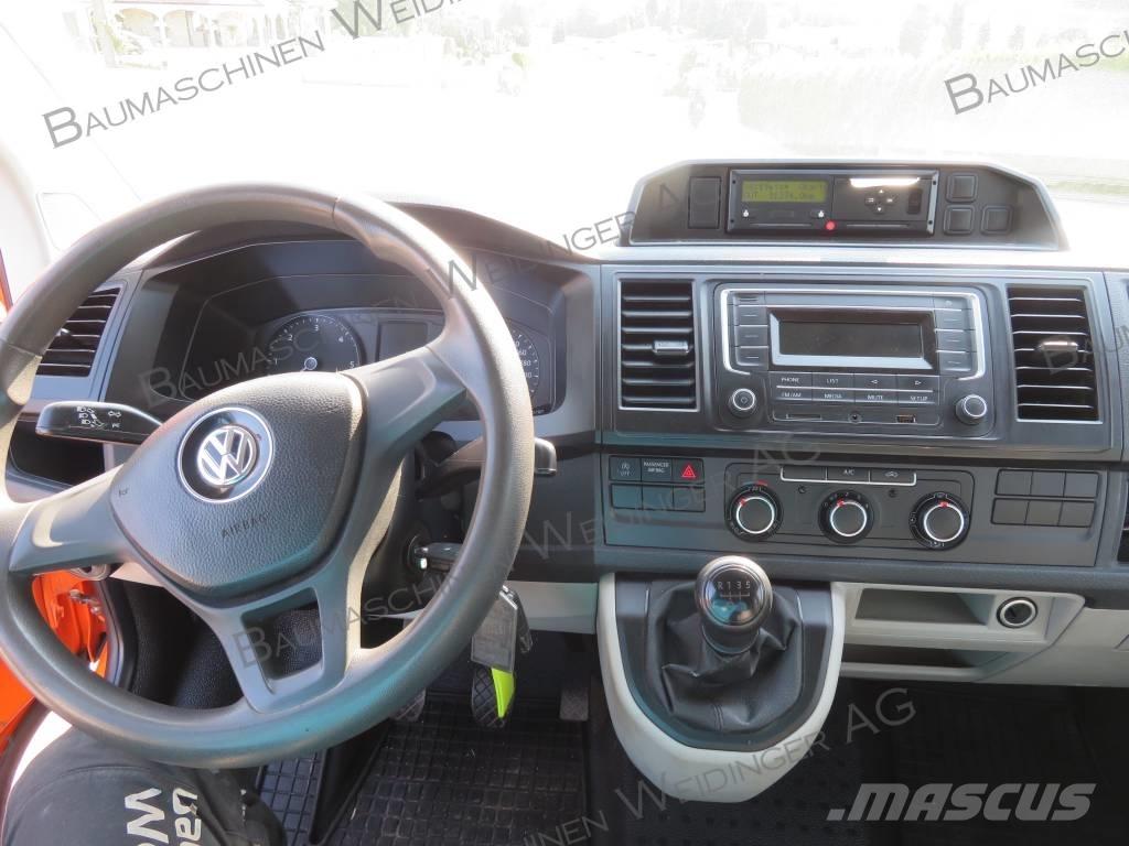 Volkswagen T6 Vieglais kravas automobilis/izkraušana no sāniem
