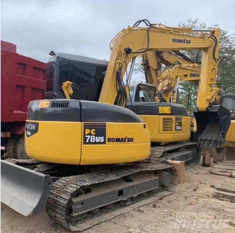 Komatsu pc78us Vidēja lieluma ekskavatori 7 t - 12 t