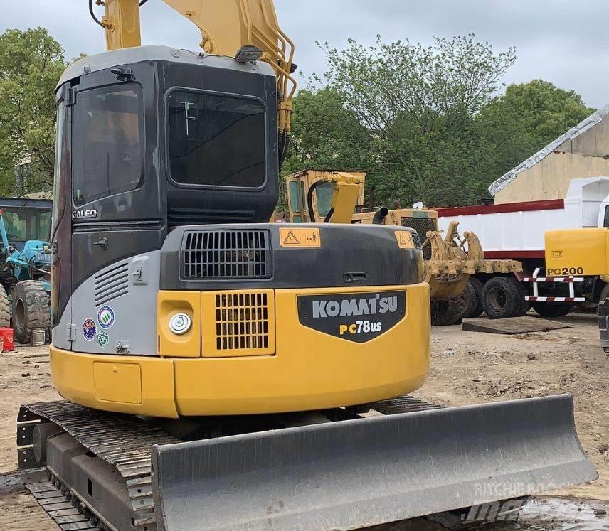 Komatsu pc78us Vidēja lieluma ekskavatori 7 t - 12 t
