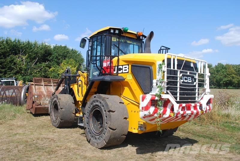 JCB 437 S5 WM Iekrāvēji uz riteņiem