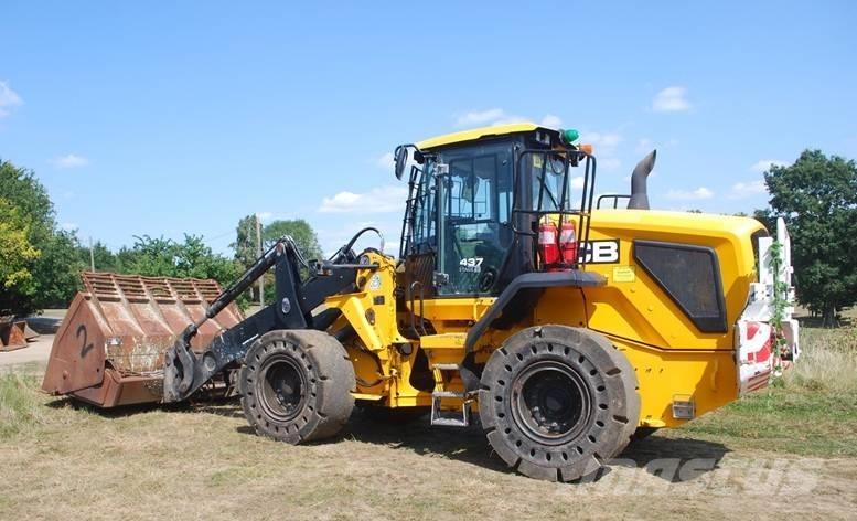 JCB 437 S5 WM Iekrāvēji uz riteņiem