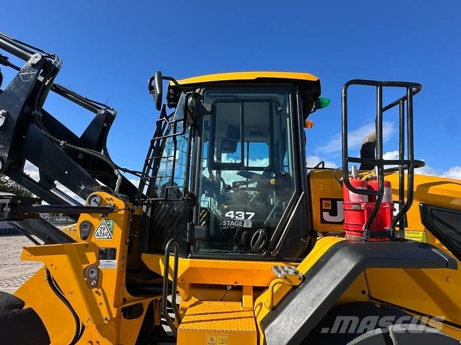 JCB 437 S5 WM Iekrāvēji uz riteņiem