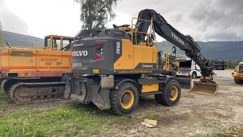 Volvo EW 160 E Ekskavatori uz riteņiem