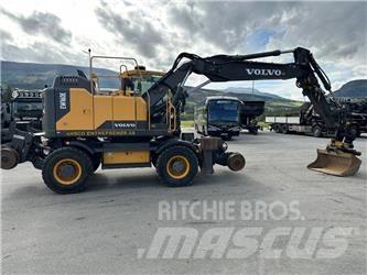 Volvo EW 160 E Ekskavatori uz riteņiem