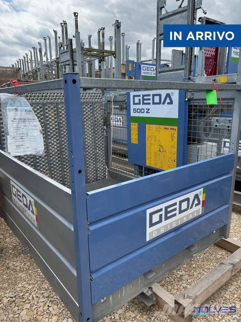 Geda 500Z Citi pacēlāji un platformas