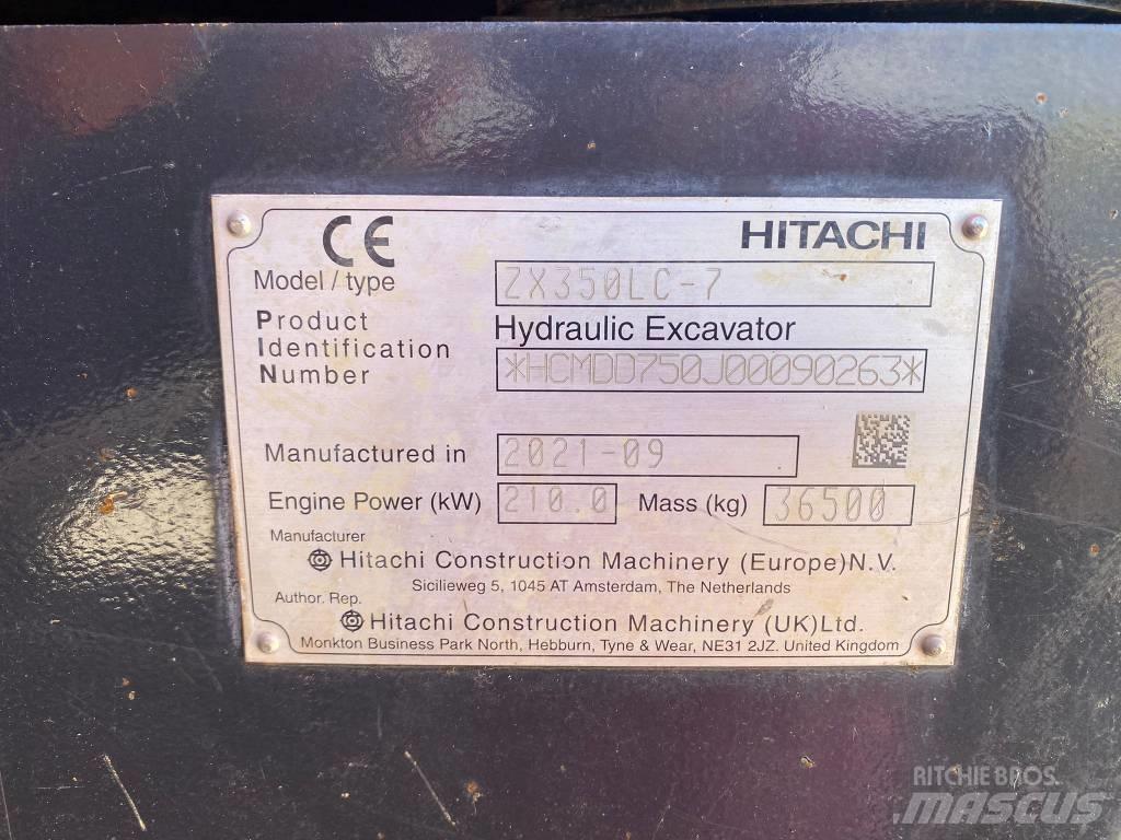 Hitachi ZX 350 LC-6 Kāpurķēžu ekskavatori