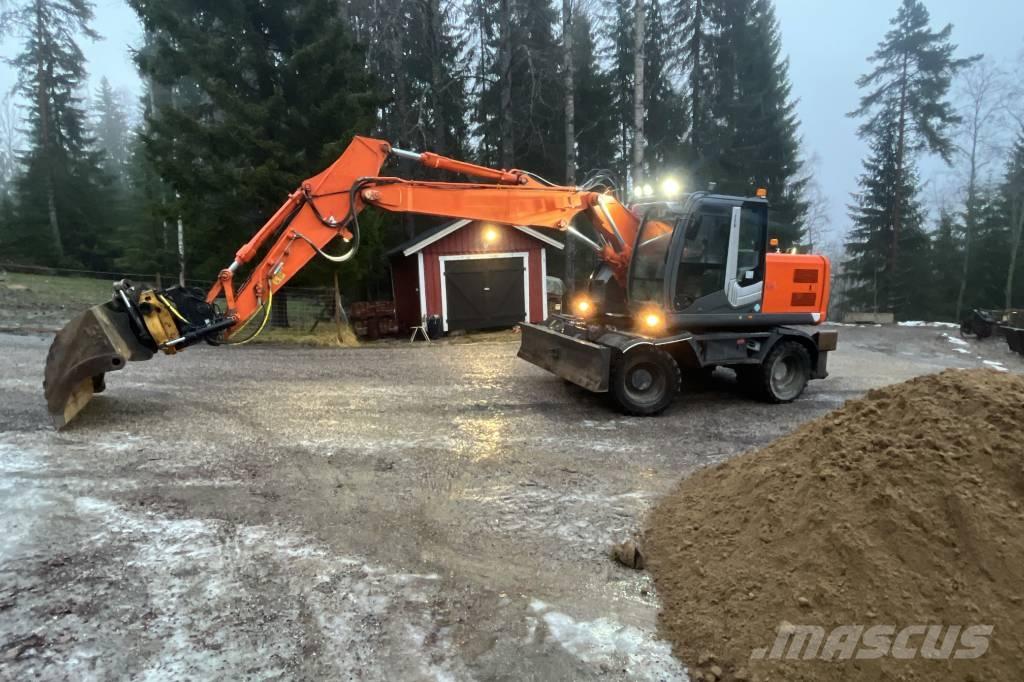 Hitachi ZX 140 W-3 Ekskavatori uz riteņiem