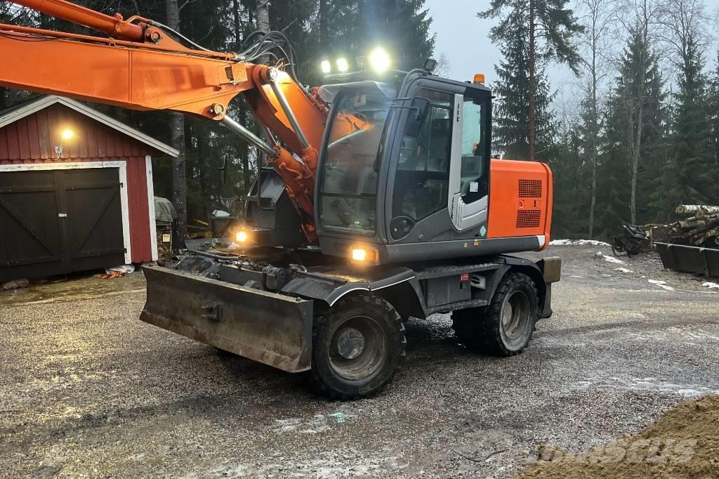 Hitachi ZX 140 W-3 Ekskavatori uz riteņiem
