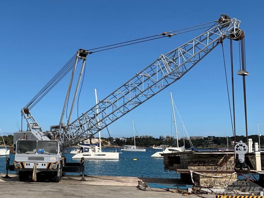 Demag TC 120 Celtņi nelīdzenām virsmām