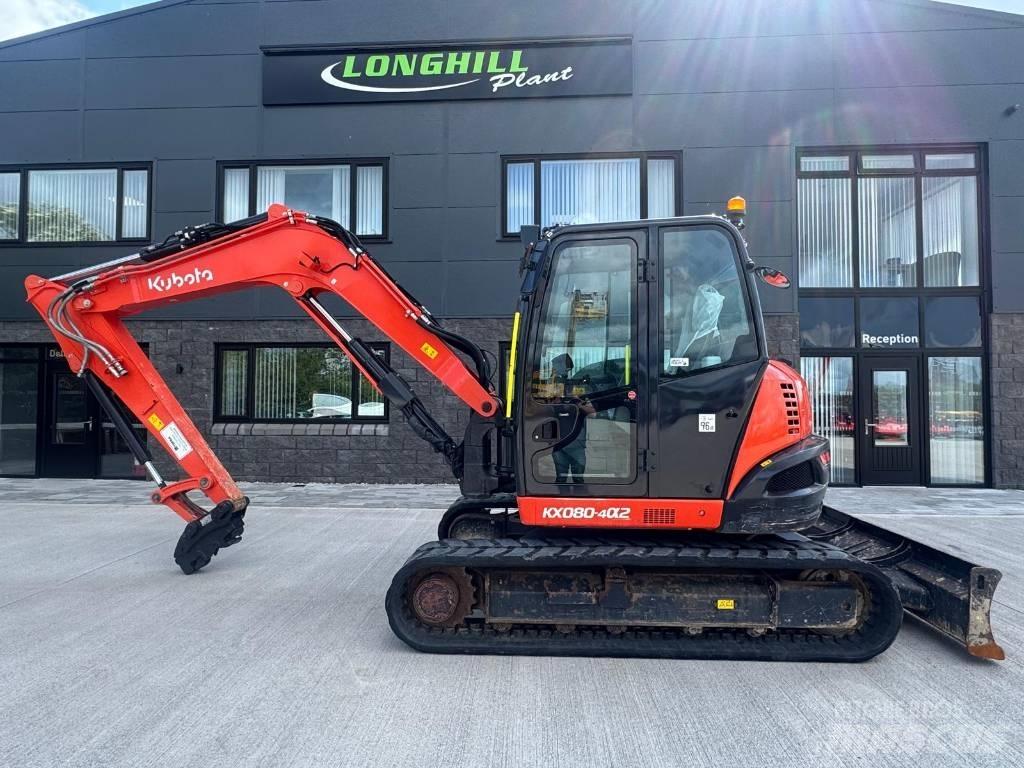 Kubota KX 080-4 Vidēja lieluma ekskavatori 7 t - 12 t