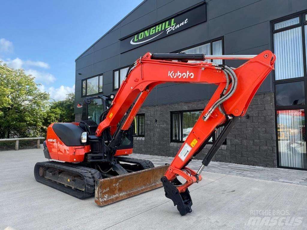 Kubota KX 080-4 Vidēja lieluma ekskavatori 7 t - 12 t