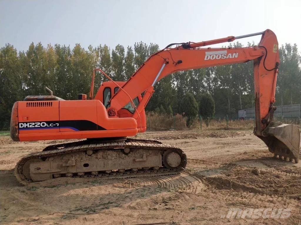 Doosan dh220lc-7 Kāpurķēžu ekskavatori