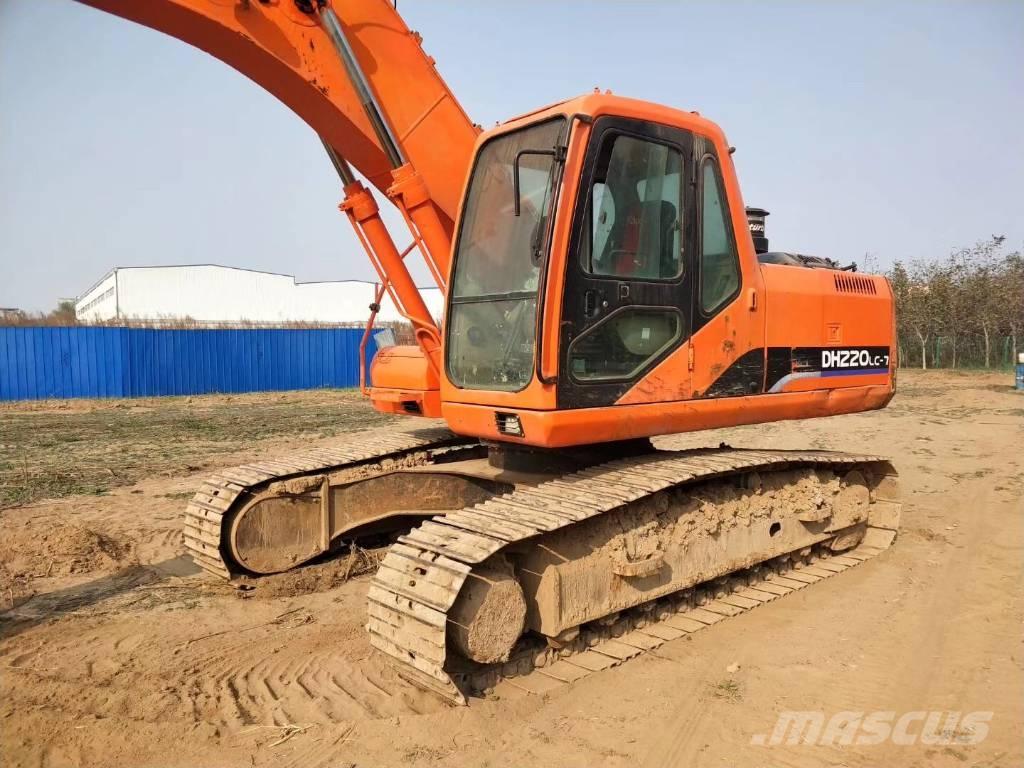 Doosan dh220lc-7 Kāpurķēžu ekskavatori