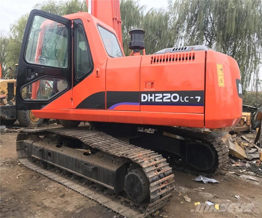 Doosan dh220lc-7 Kāpurķēžu ekskavatori