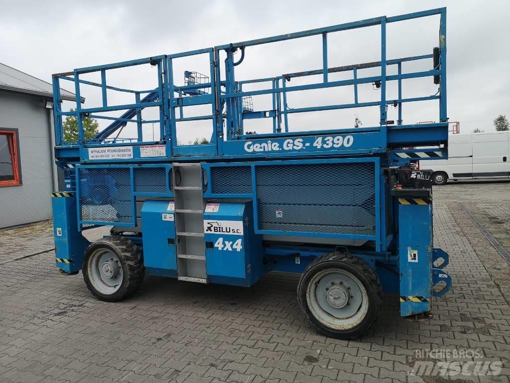Genie GS 4390 Šķerveida pacēlāji