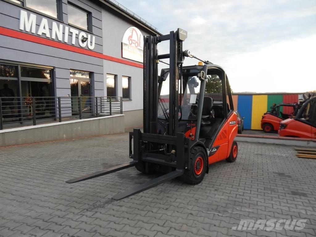 Linde H35T-02 LPG tehnika
