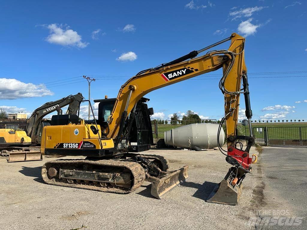 Sany SY 135 C Kāpurķēžu ekskavatori
