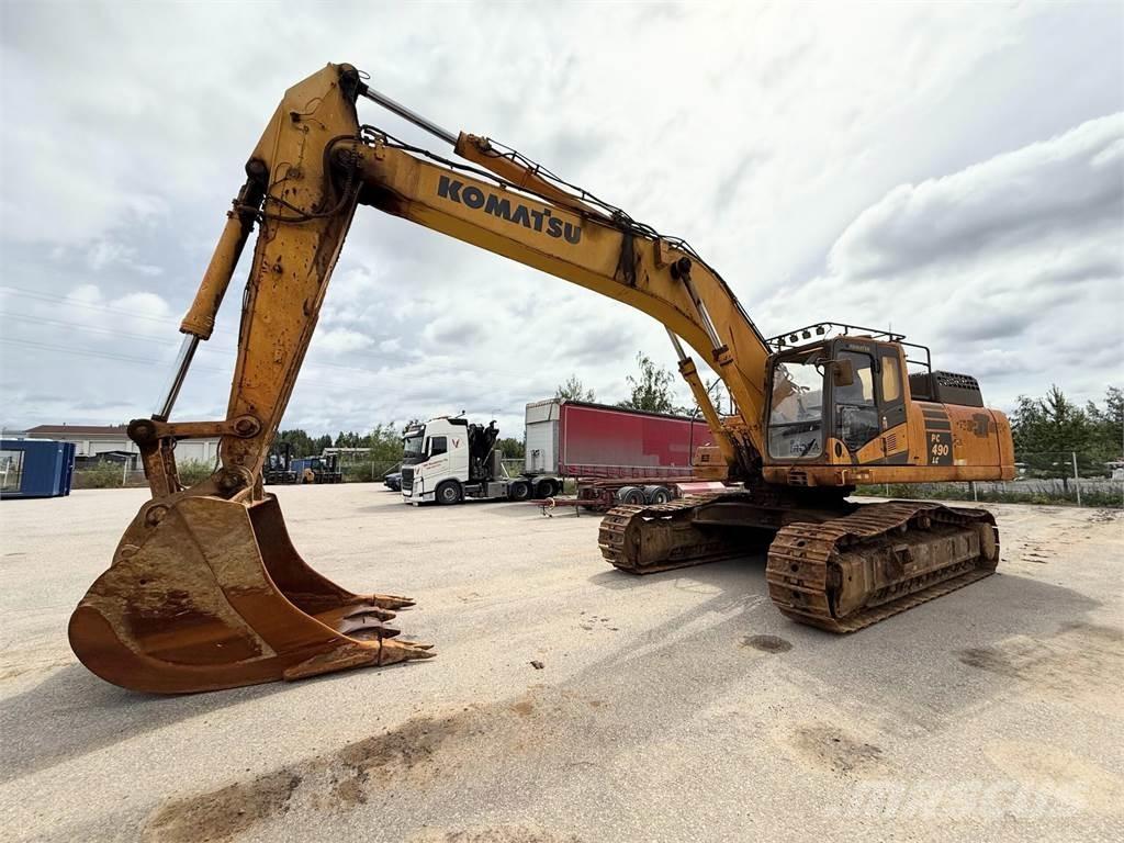 Komatsu PC490LC-10 Kāpurķēžu ekskavatori