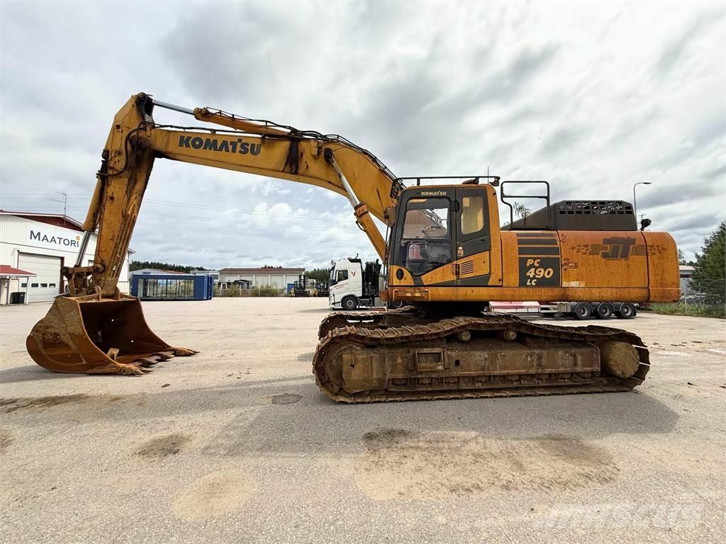 Komatsu PC490LC-10 Kāpurķēžu ekskavatori