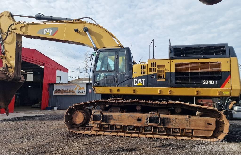 CAT 374 D L Kāpurķēžu ekskavatori