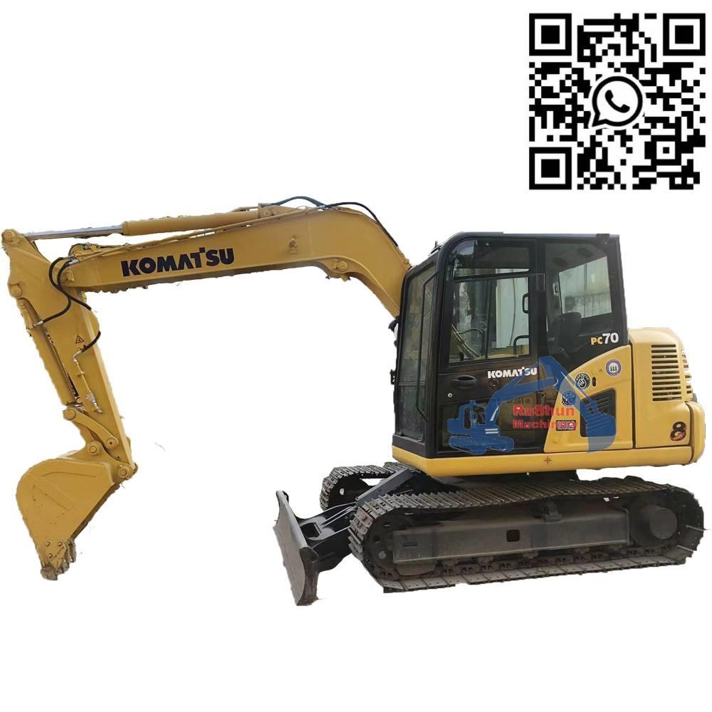 Komatsu PC70-8 Kāpurķēžu ekskavatori