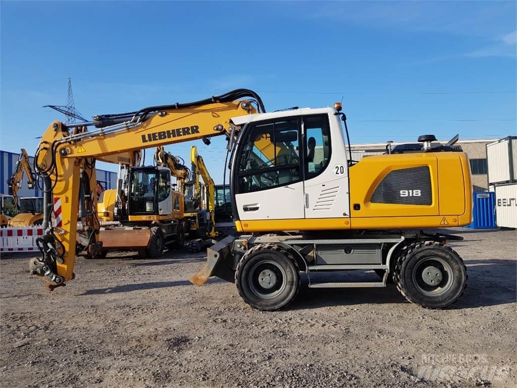 Liebherr A918 Ekskavatori uz riteņiem