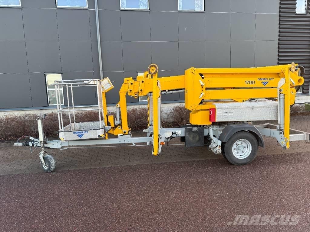 Omme 1700 EXB Pacēlājplatformas - piekabes