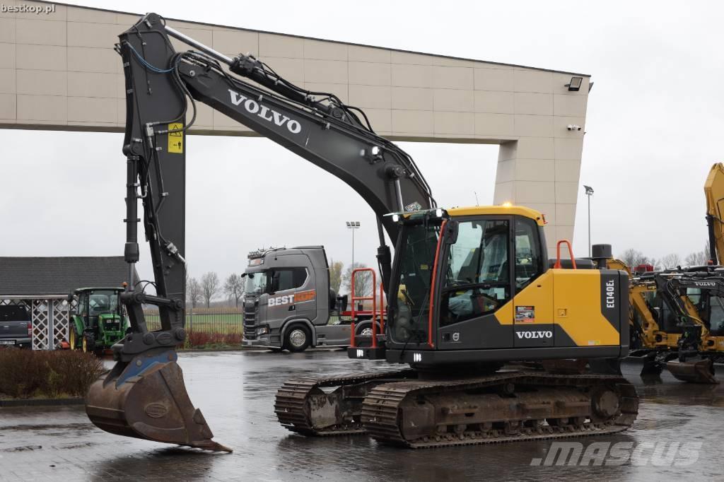 Volvo EC 140 EL Kāpurķēžu ekskavatori