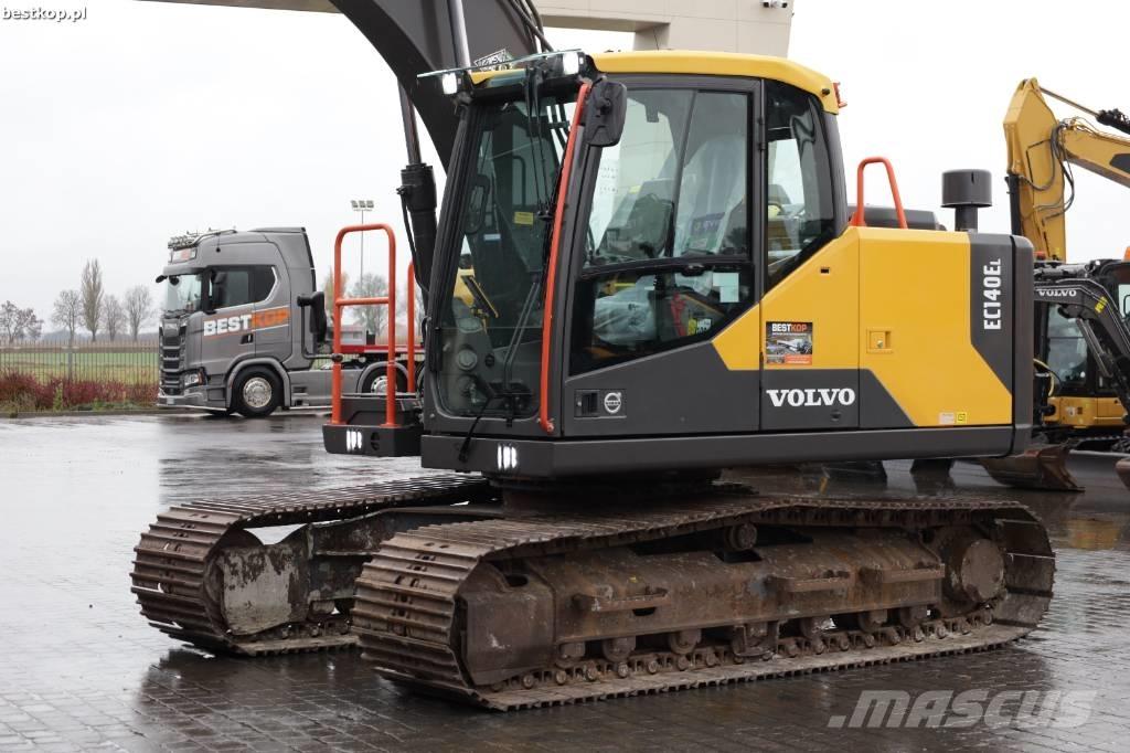 Volvo EC 140 EL Kāpurķēžu ekskavatori