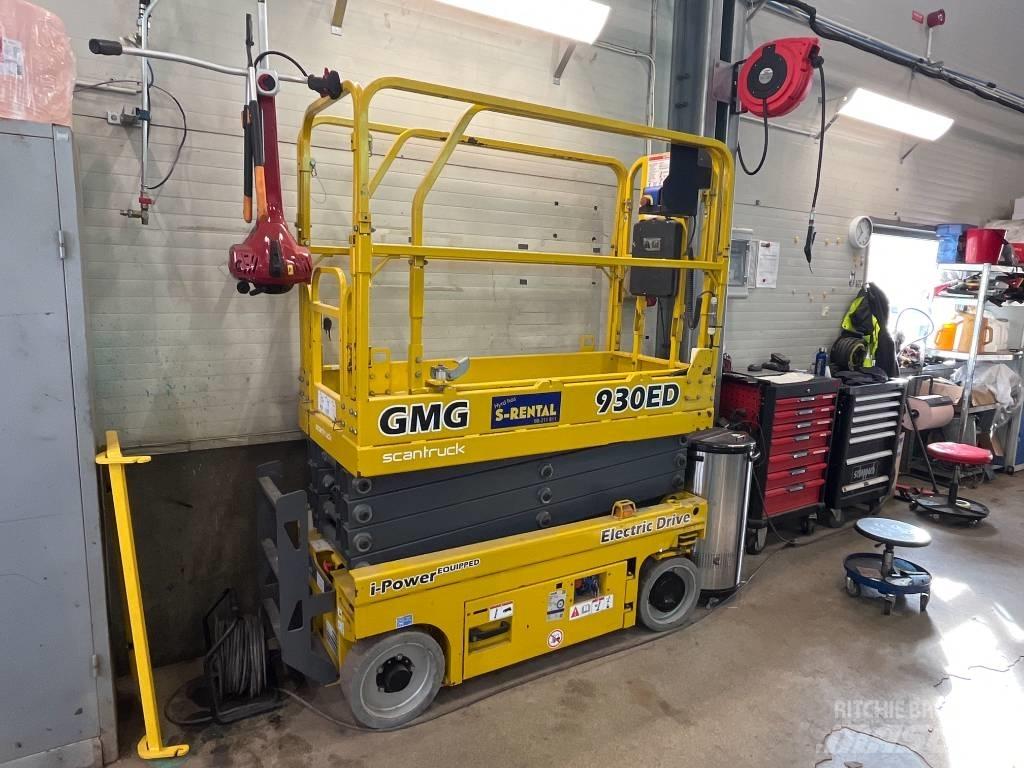 Saxlift GMG 930 ED, Šķerveida pacēlāji