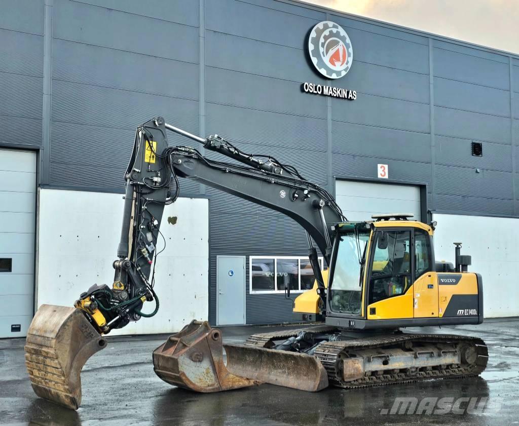 Volvo EC 140 DL Kāpurķēžu ekskavatori