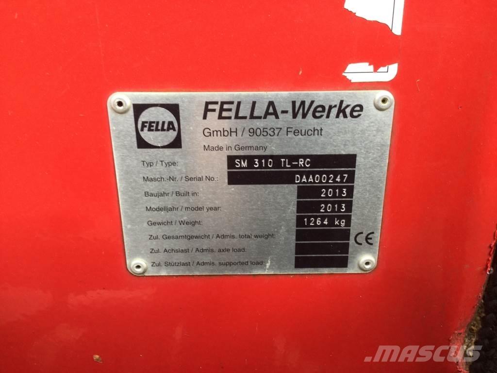 Fella SM 310 TL RC Piekabināmās pļaujmašīnas