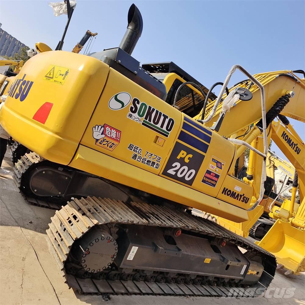 Komatsu PC 200-8 Kāpurķēžu ekskavatori