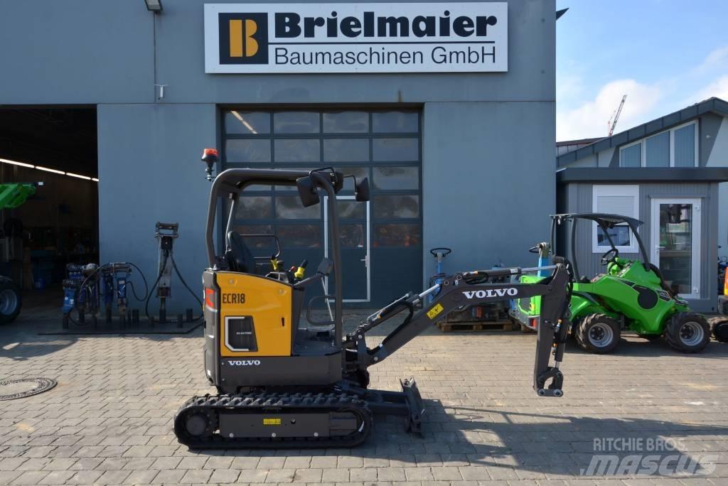 Volvo ECR18 electric Mini ekskavatori < 7 t