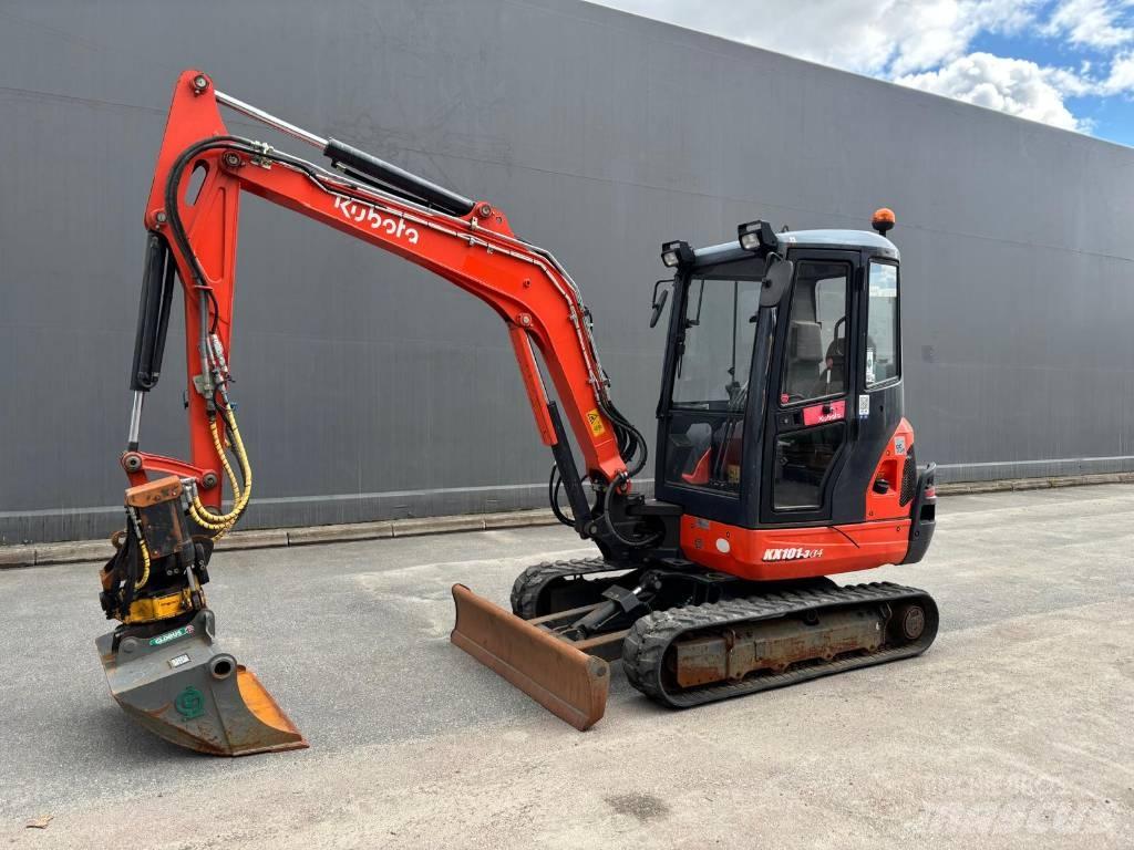 Kubota KX 101-3 Mini ekskavatori < 7 t