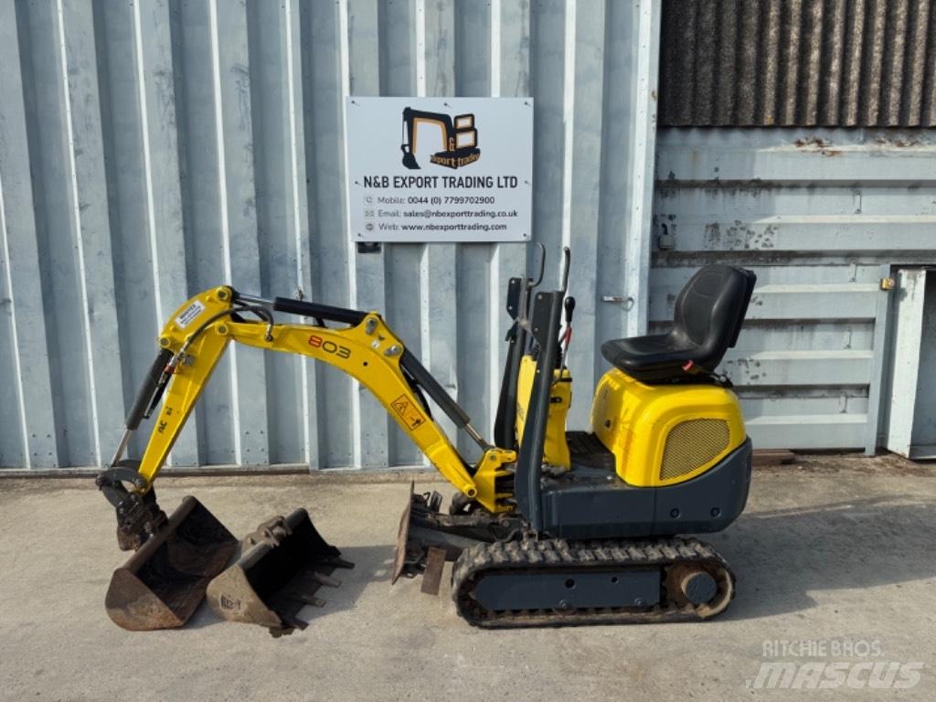 Wacker Neuson 803 Mini ekskavatori < 7 t