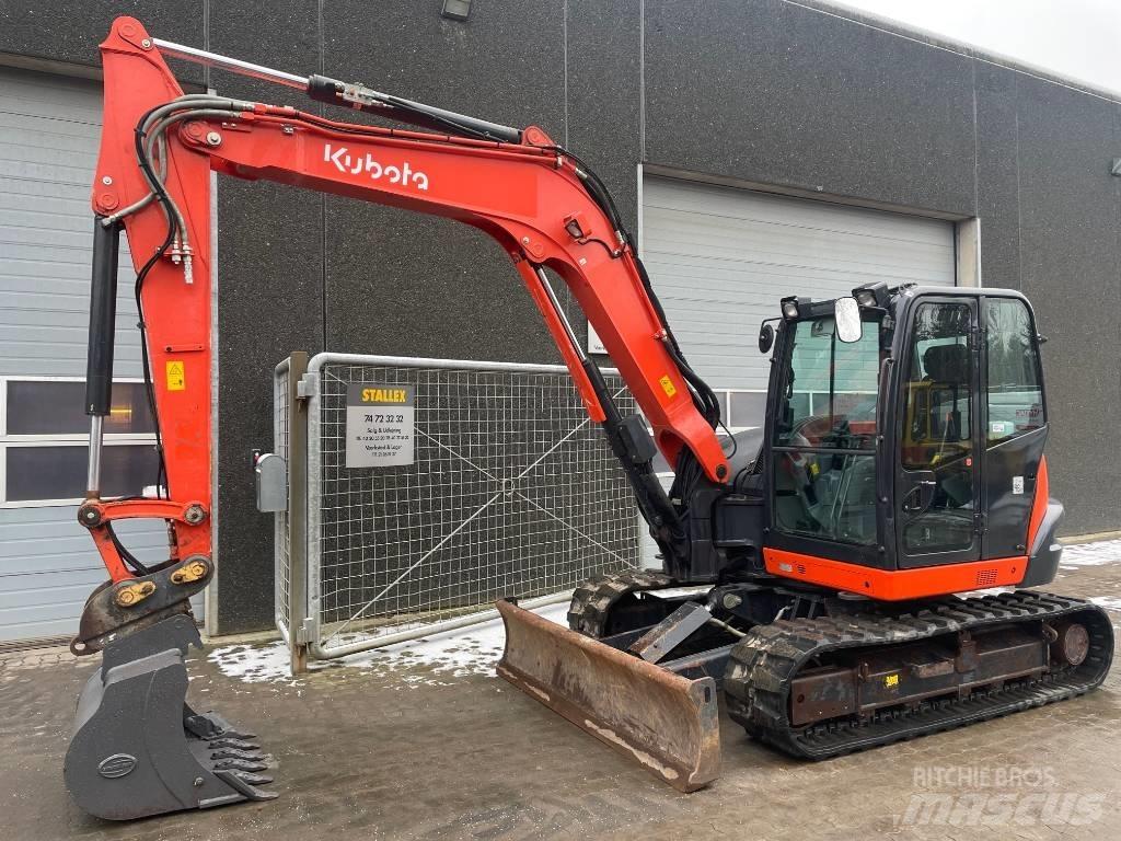 Kubota KX080-4a Vidēja lieluma ekskavatori 7 t - 12 t