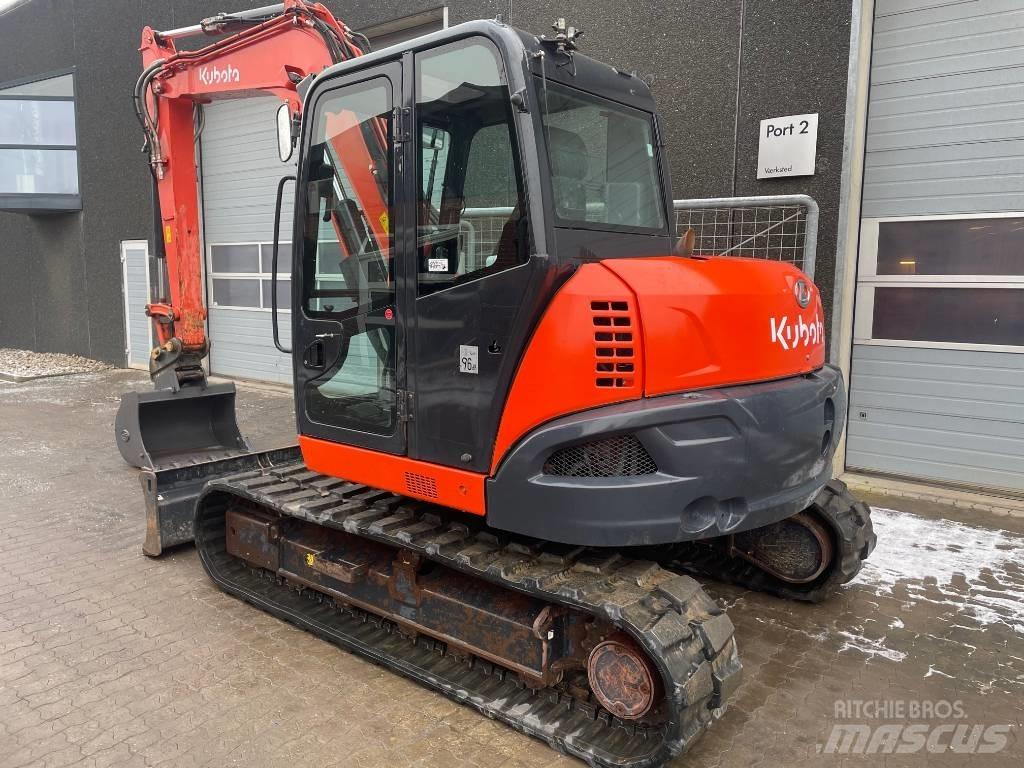Kubota KX080-4a Vidēja lieluma ekskavatori 7 t - 12 t