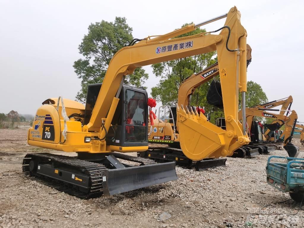 Komatsu PC 70-8 Kāpurķēžu ekskavatori