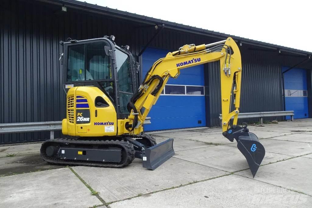 Komatsu PC26MR Kāpurķēžu ekskavatori