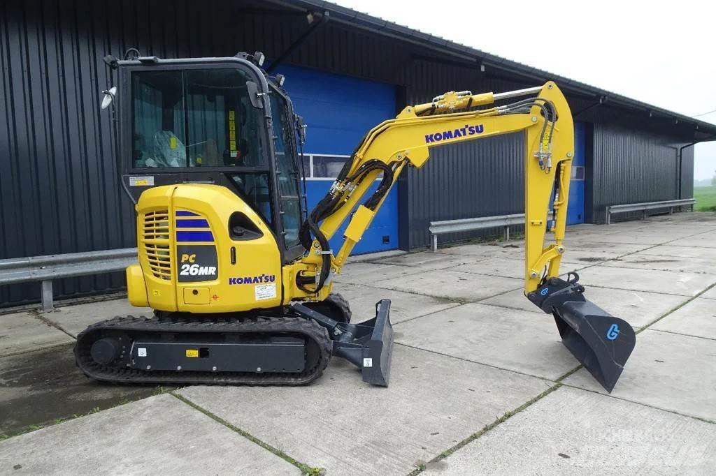 Komatsu PC26MR Kāpurķēžu ekskavatori