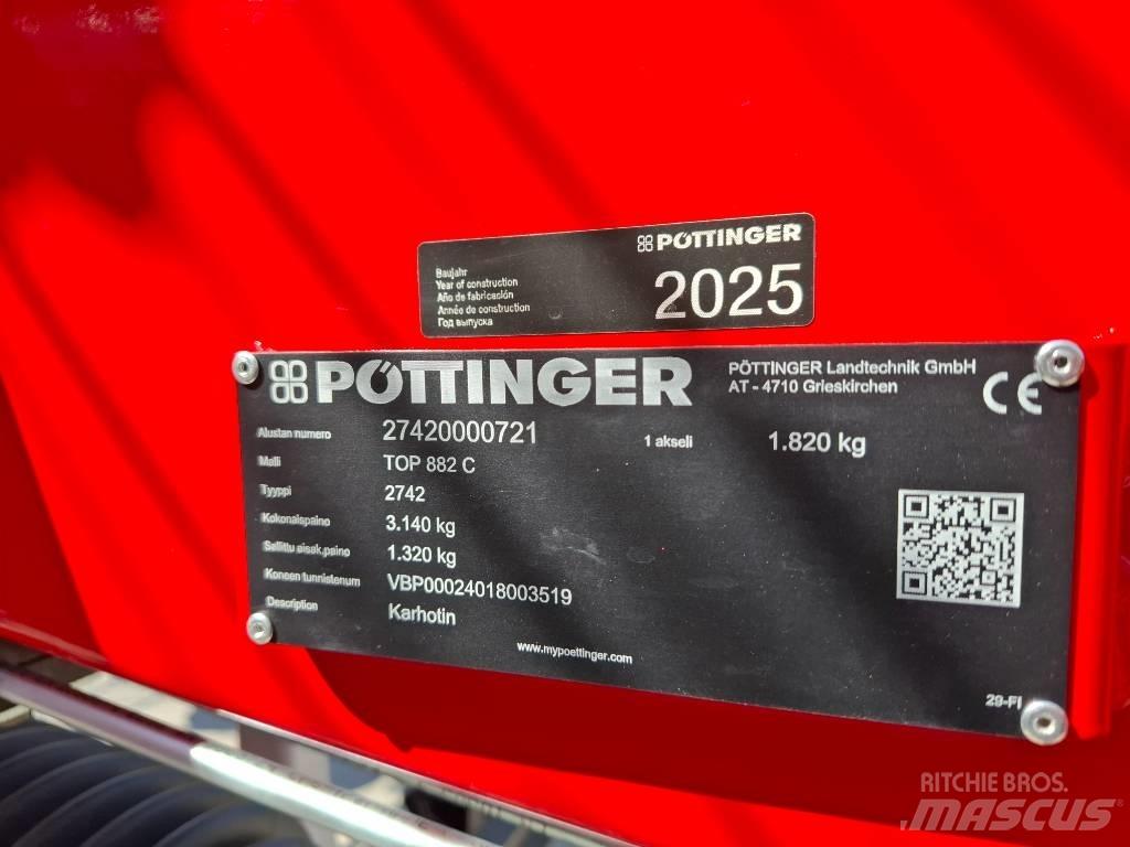 Pöttinger TOP 882C Vālotāji