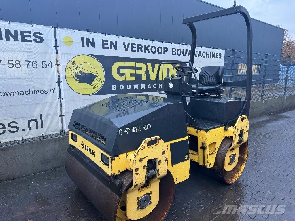 Bomag BW 138 AD Divvalču grunts veltņi