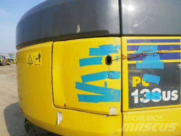 Komatsu PC138US-2E0 Kāpurķēžu ekskavatori