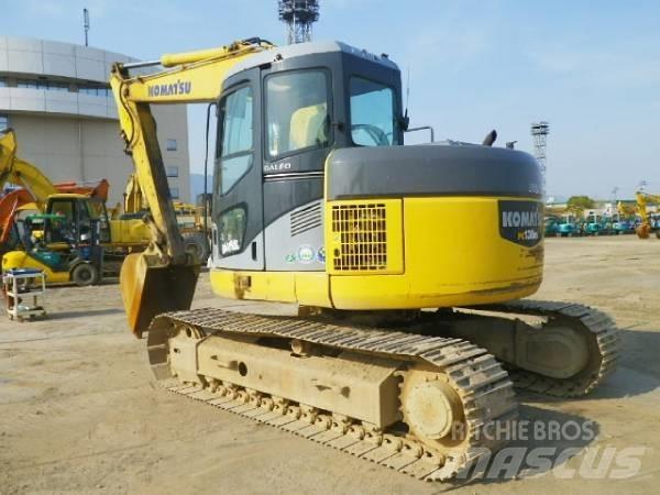 Komatsu PC138US-2E0 Kāpurķēžu ekskavatori