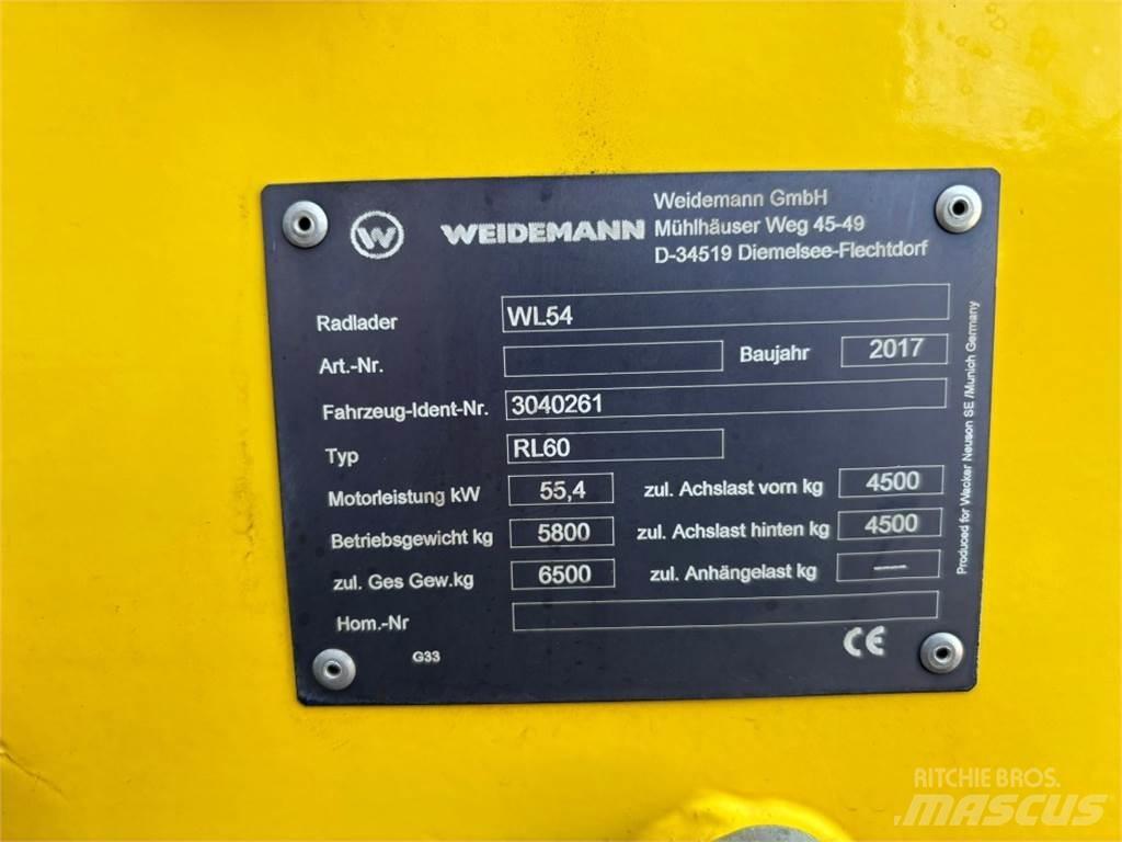 Kramer WL 54 Iekrāvēji uz riteņiem